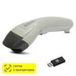 Беспроводной сканер штрих кода MERTECH CL-610 BLE Dongle P2D USB White