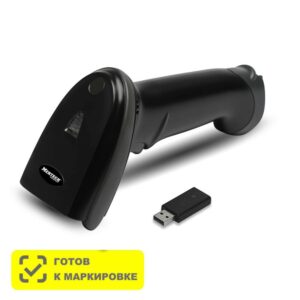 Беспроводной сканер штрих кода MERTECH CL-2210 BLE Dongle P2D USB Black