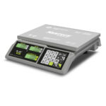 Торговые настольные весы M-ER 326 AC-32.5 «Slim» LCD Белые
